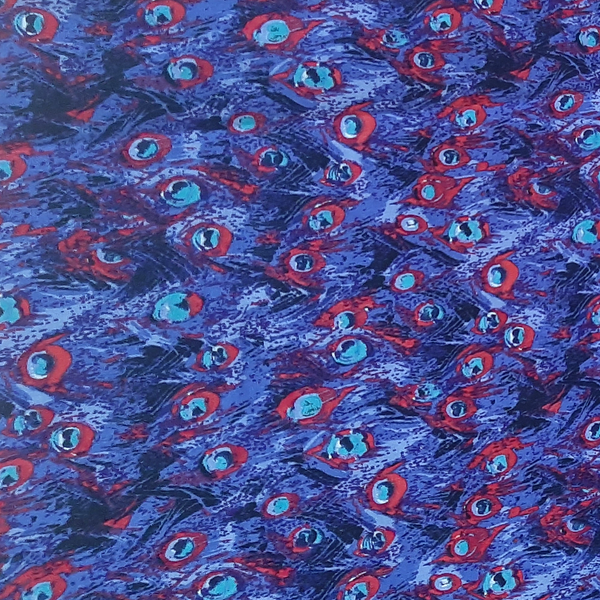 Peacock Feathers - Purple